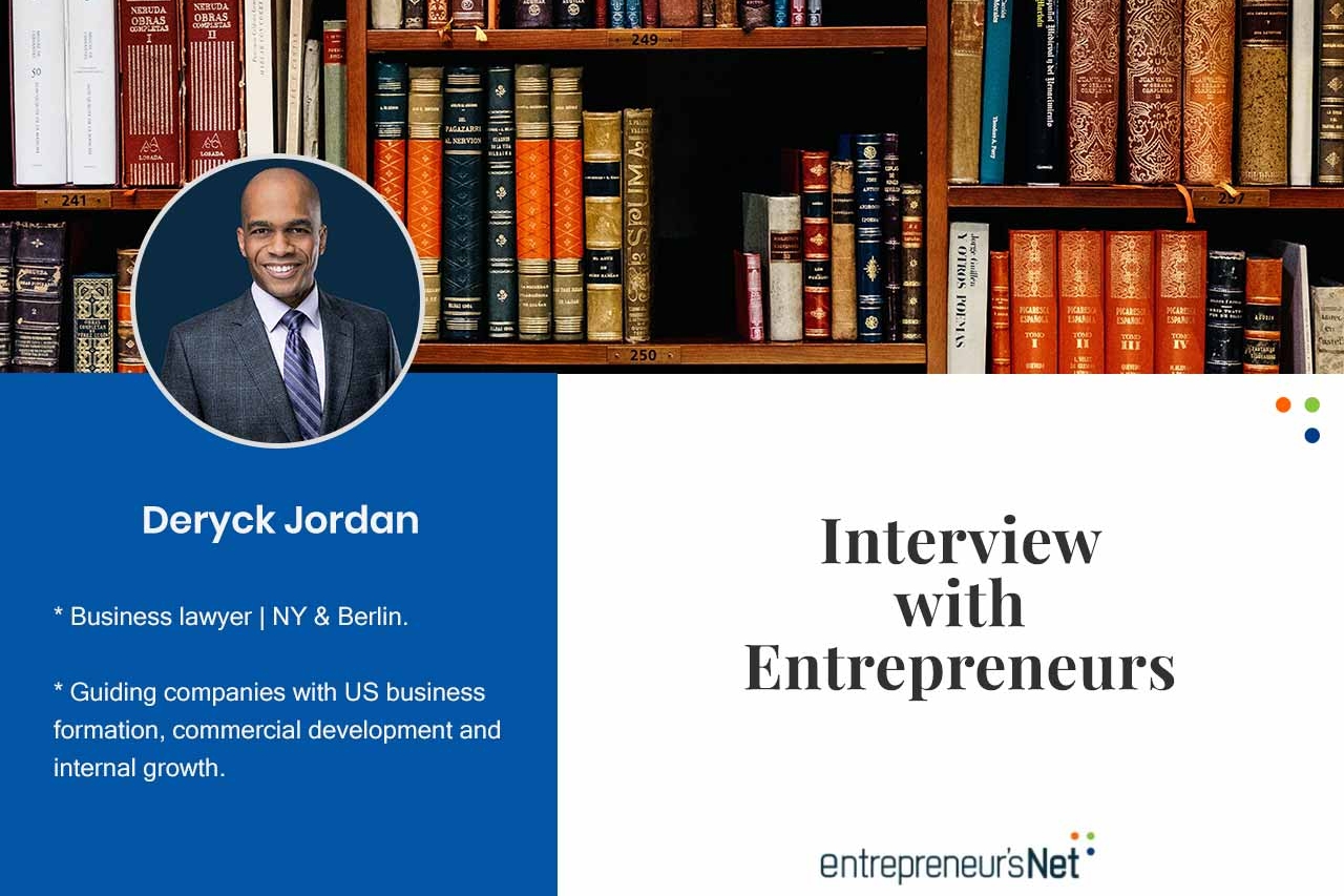 Deryck Jordan- Business Lawyer - Entrepreneur - Clarityfi